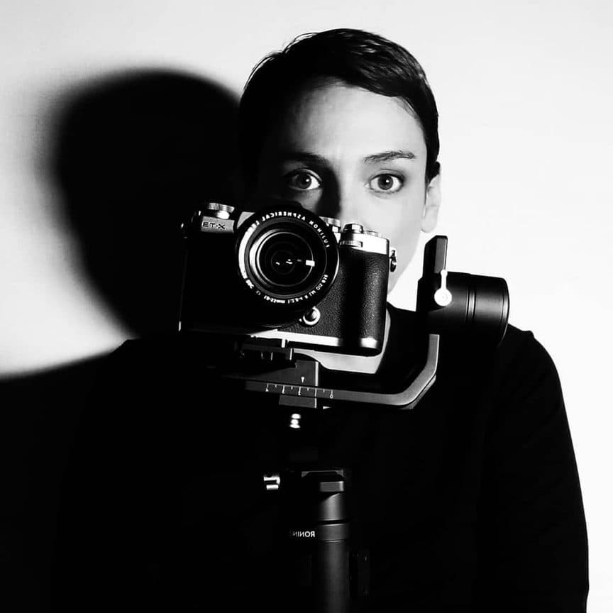 Self-portrait of Sophie Attelann