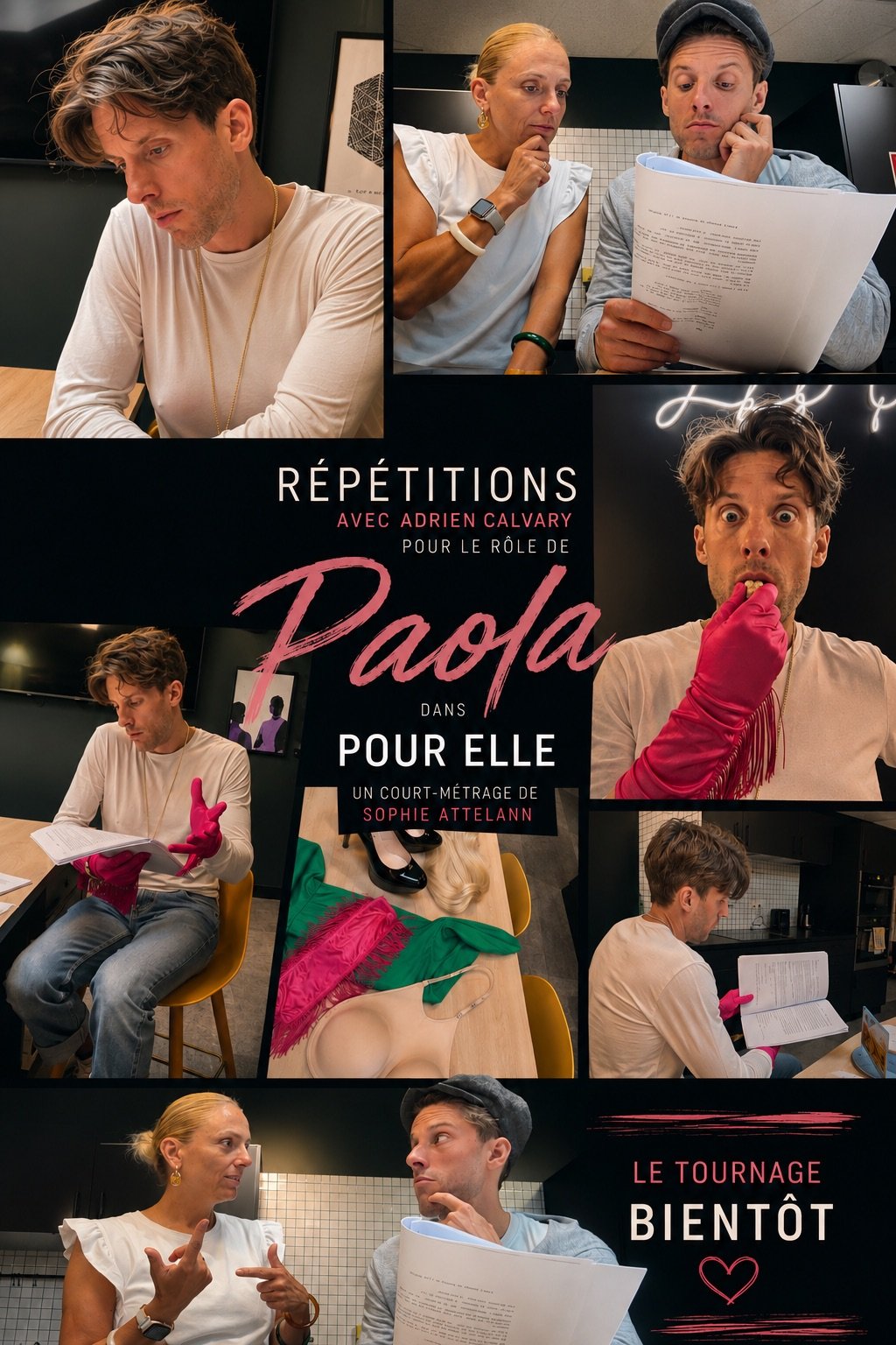 Répétitions — « Pour Elle » (avec Adrien Calvary)